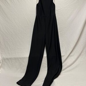 Spaghetti Strap Black Jumpsuit